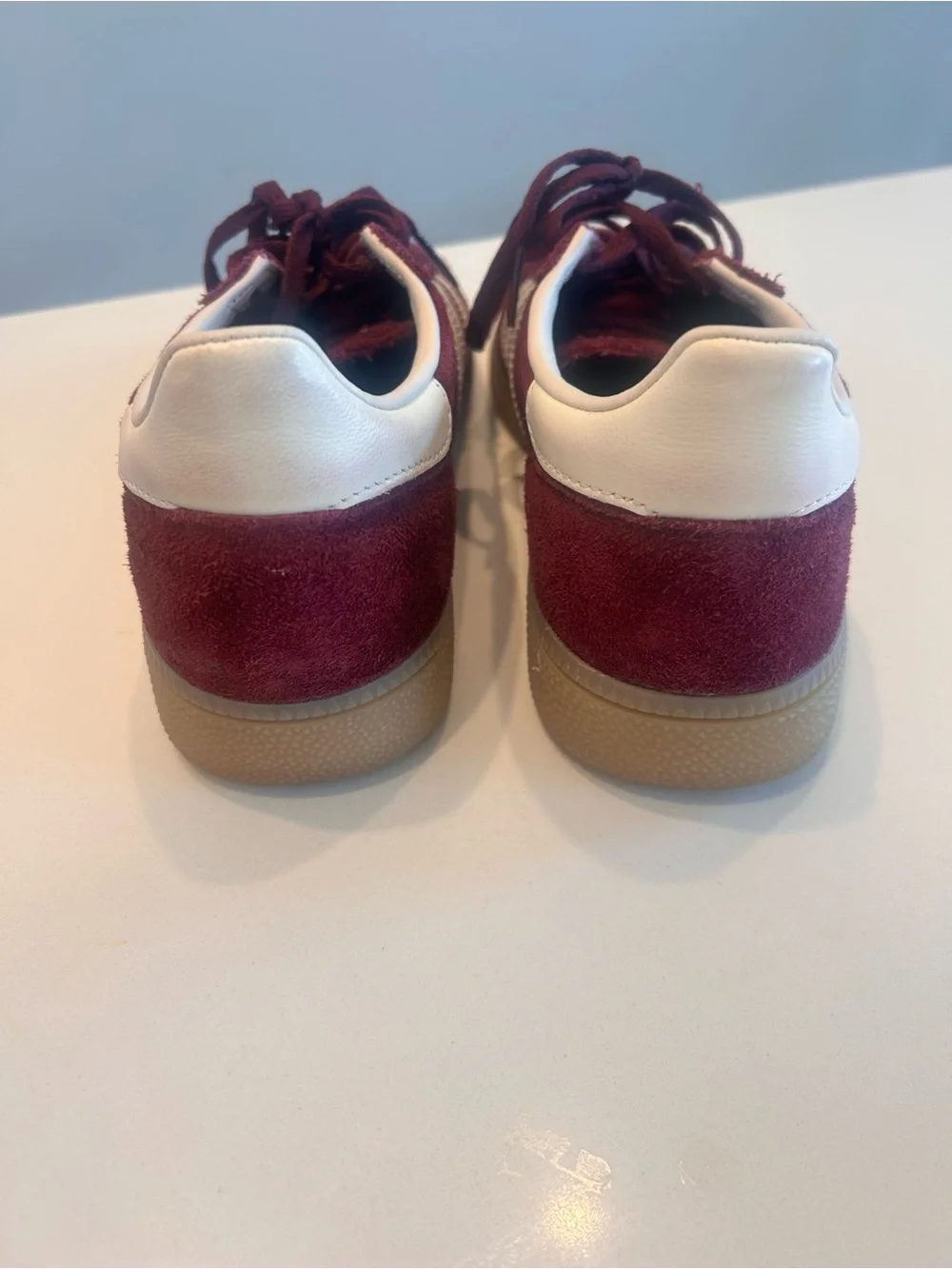 adidas Spezial Burgundy Sneakers Women’s 7.5 - Picture 3 of 8